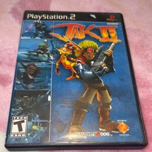 Sony PlayStation 2 Jak II - Blue and Black Case